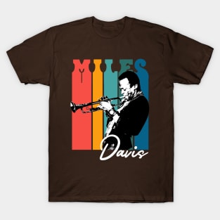 Vintage Miles Davis Retro Color T-Shirt